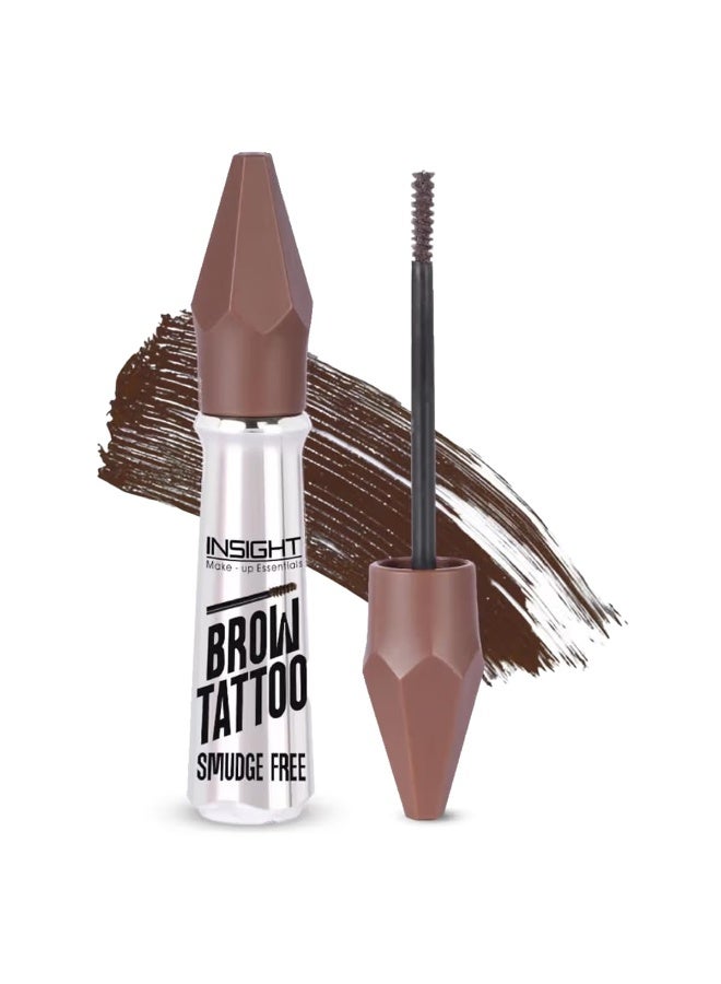 INSIGHT Cosmetics Brow Tattoo - Brown|Natural Finsh|Long Lasting|Smudge Free|Transferproof|Sculpts & Defines-5 g - Image 1